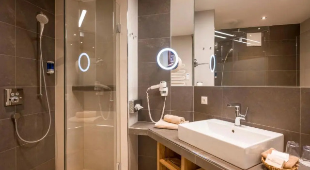 Двухместный номер Standard с балконом Hotel Bergkristall