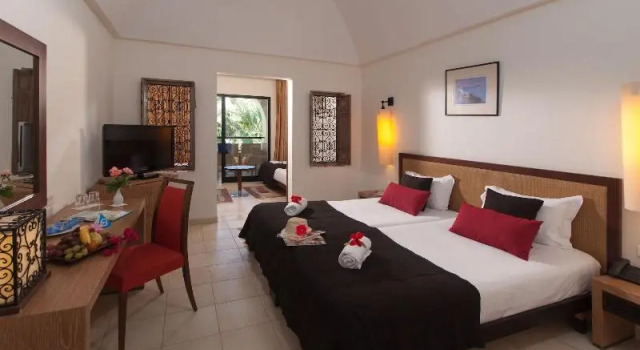 Одноместный номер Standard с балконом и с частичным видом на море SENTIDO Djerba Beach