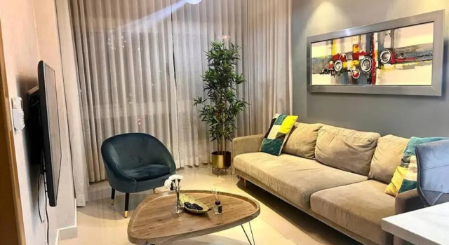 1BR modern centric apartment Pool, gym, rooftop Santo Domingo