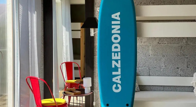 Кровать в общем номере SURF HOUSE DREAMERS COAST