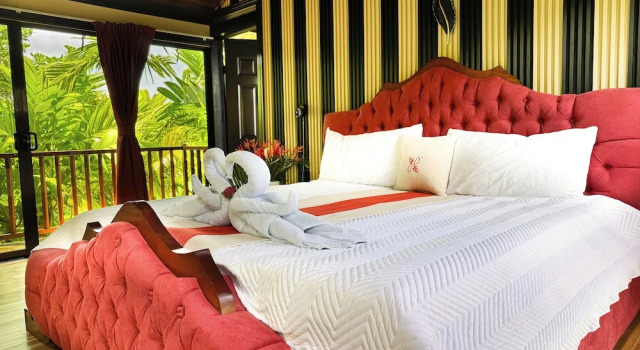 Бунгало Hotel Heliconias Nature Inn & Hot Springs