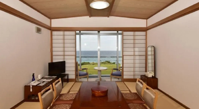 Номер Standard с видом на океан Shimoda Prince Hotel