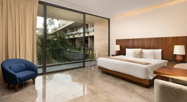 Private Peaceful Sensational Location Luxury Studio With Pool View Free Gym Beach Club Access, Rezervasyon Otel Tulum havuzlu oteller, Yüzme Havuzu