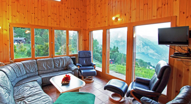 Chalet Alpina offers great views.