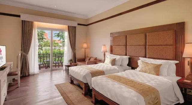 Номер Deluxe с видом на сад Sokha Siem Reap Resort & Convention Center
