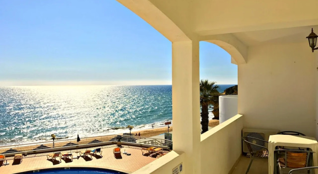 Апартаменты Deluxe с 2 комнатами с видом на море Borda d'Água, Praia da Oura
