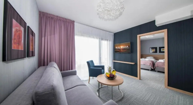 Люкс c 1 комнатой с видом на море Baltivia Sea Resort