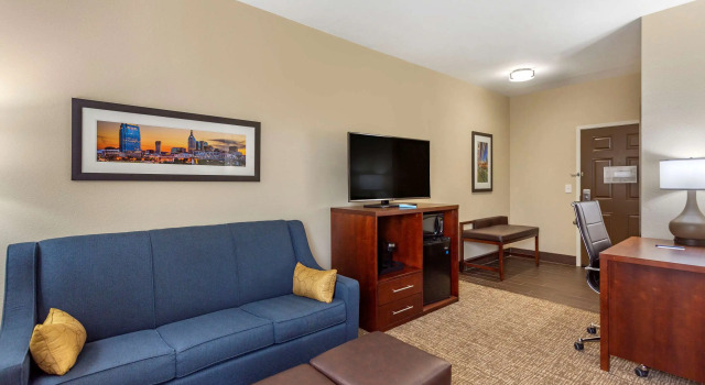 Двухместный номер Standard Comfort Suites Clarksville near Governors Square Mall