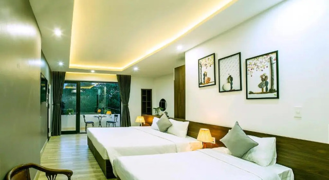 Трёхместный номер Standard с балконом Sweet House Homestay Hoi An