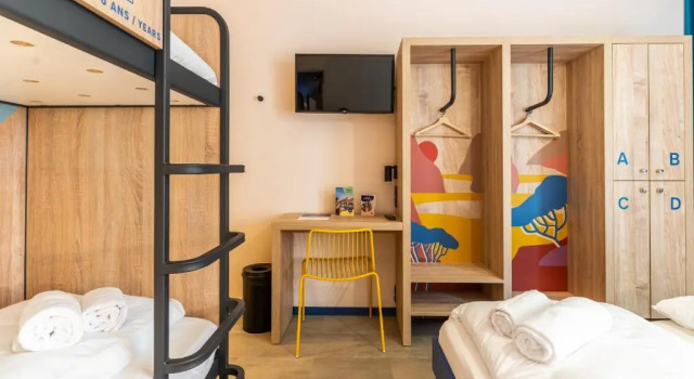 Четырёхместный номер Standard MEININGER Marseille Centre la Joliette