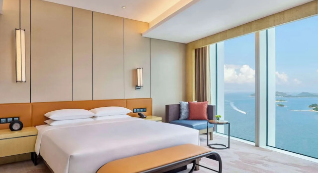 Двухместный номер Deluxe с видом на океан Hyatt Regency Shenzhen Yantian