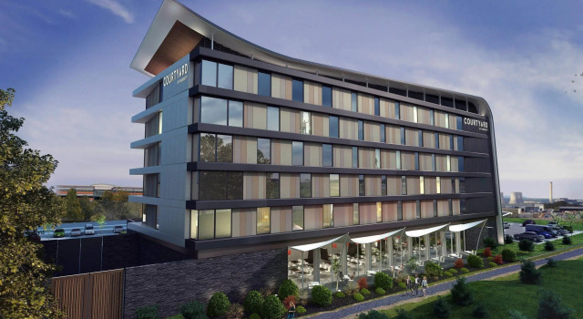 Номер Superior Courtyard by Marriott Oxford South