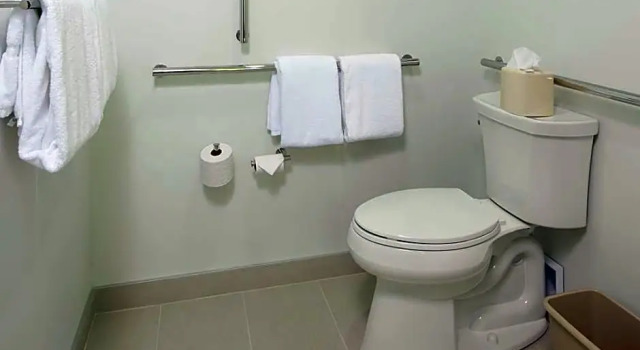 Номер Mobility/Hearing Accessible with Roll In Shower Hilton Garden Inn Pittsburgh Downtown