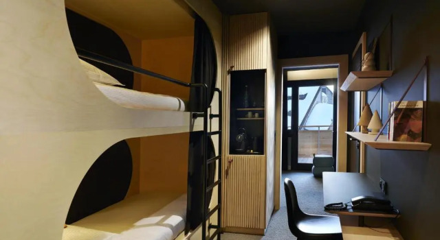Семейный номер Standard с видом на горы Hôtel MiL8