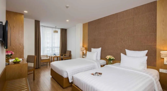 Двухместный номер Deluxe с видом на город Paradise Saigon Boutique Hotel & Spa