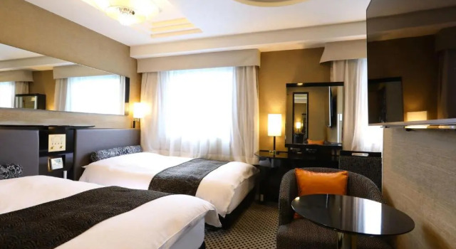 Двухместный номер Deluxe APA Hotel Ueno Ekikita