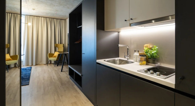 Двухместная студия Business Adina Serviced Apartments Vienna