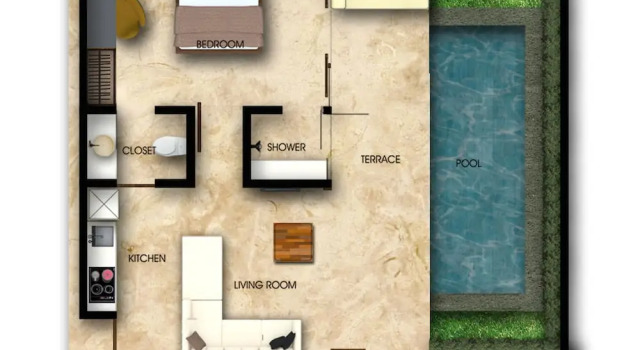 Апартаменты c 1 комнатой Smart Comfort Apartments