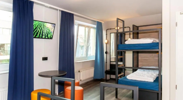 Family Quadruple room a&o Berlin Mitte
