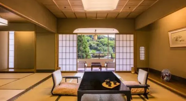 Номер Superior с 2 комнатами с видом на город Ooedo Onsen Monogatari Premium Saiki Bekkan