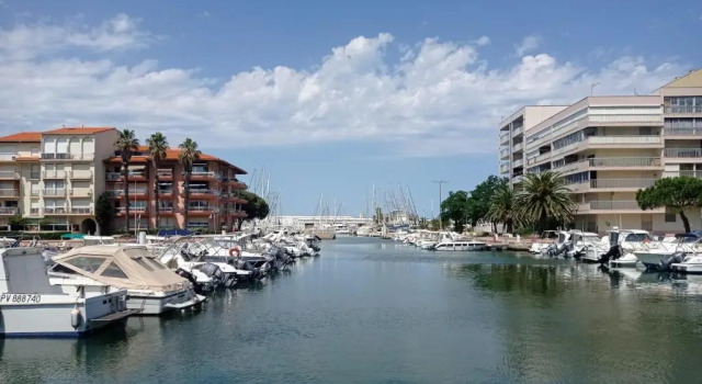 Апартаменты Superbe T3 climatisé calme Marina canet 2 min de la plage