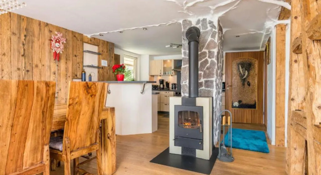 Апартаменты Superior Großes Ferienhaus mit Sauna, Grill, Garten, Kaminofen - Zum Kuckuck