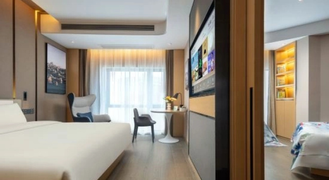 Семейный люкс Atour Hotel, China Merchants Garden City, Jiujiang Railway Station