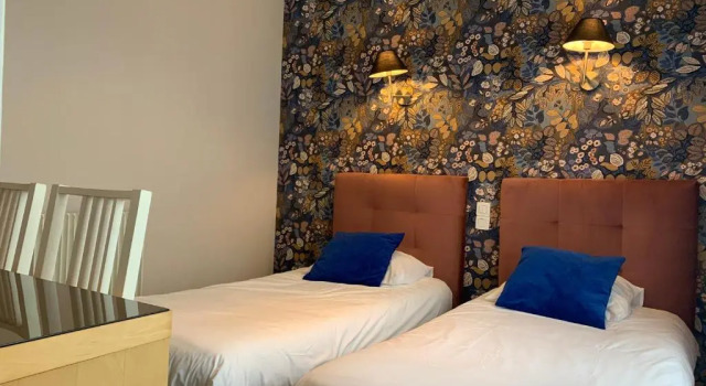 Двухместный номер Standard Logis hôtel restaurant Auberge Du Cheval Blanc