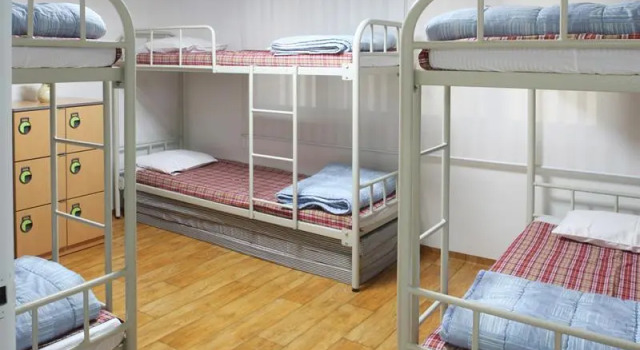 Кровать в общем номере (женский номер) 온하루 게스트하우스