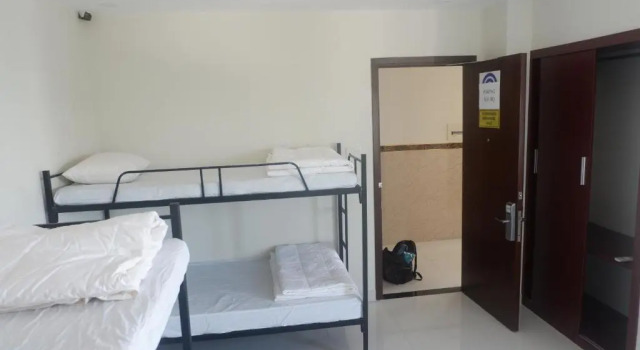 Кровать в общем номере Alanis Lodge Phu Quoc