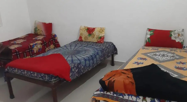 Vuode makuusalissa Hotel Prachi