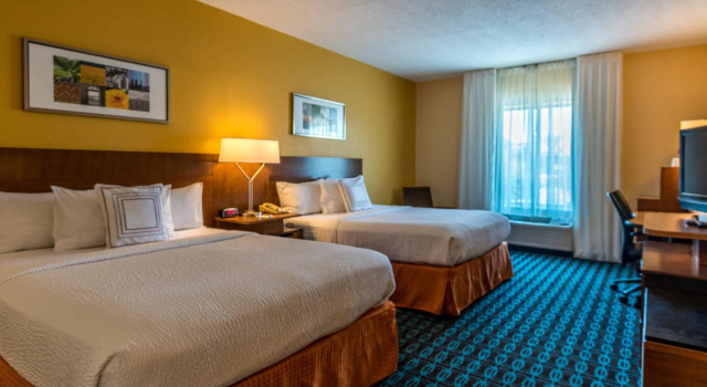 Четырёхместный номер Standard Fairfield Inn & Suites Savannah I-95 South