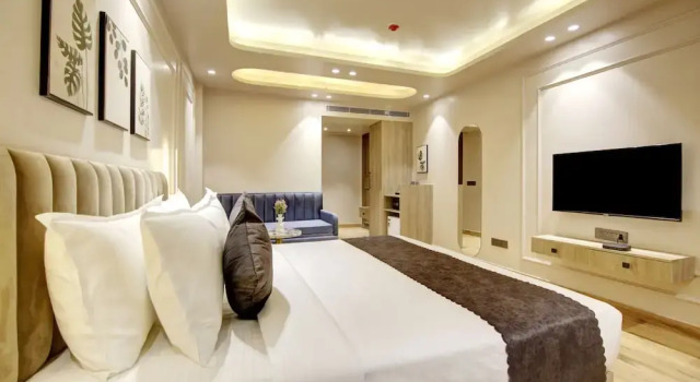 Номер Deluxe Saltstayz Premier - Near Golf Course Road & Sector 57