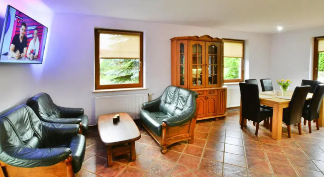 Holiday villa in the countryside, 150 m2, private pond, Swiecianowo