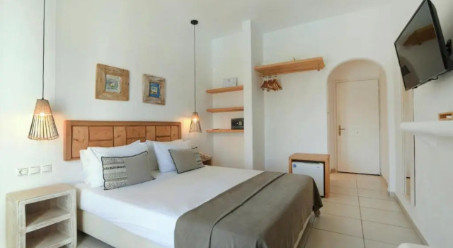 Двухместный номер с видом на сад Paros Bay