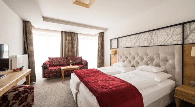 Двухместный номер Deluxe с видом на горы Hotel Seespitz