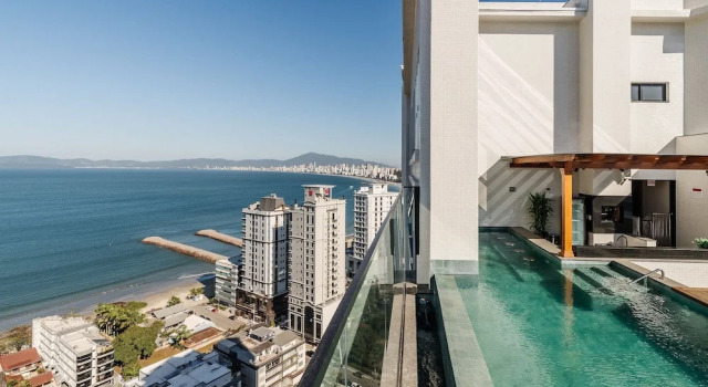 Апартаменты MHF II - Apts Variados em Prédio com Vista para o Mar em Itapema