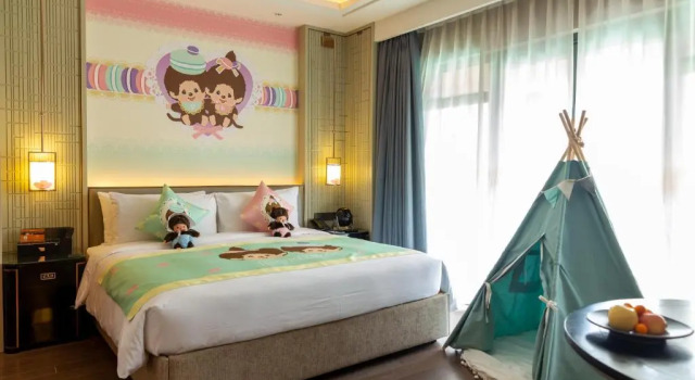 Семейный номер Standard Q-Box Hotel Shanghai Sanjiagang