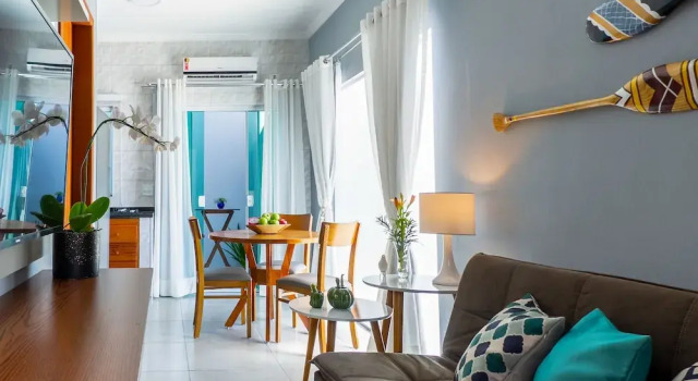 Апартаменты Standard Calamar Flats - Frente à Praia do Jabaquara