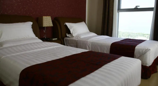 Двухместный номер Standard с видом на море السلام للشقق الفندقية Al SALAM HOTEL SUITES