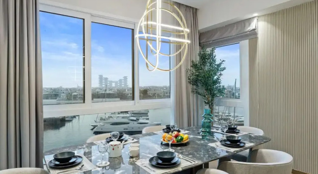 Апартаменты Waterfront 3BR Apt Direct Access to Nakheel Mall
