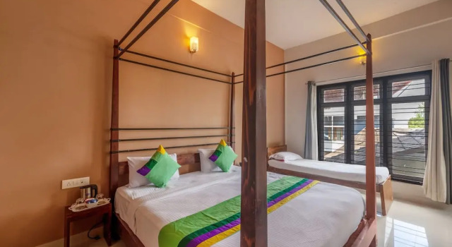 Номер Premium Treebo Vrindavan, 3 Km From Madikeri Fort