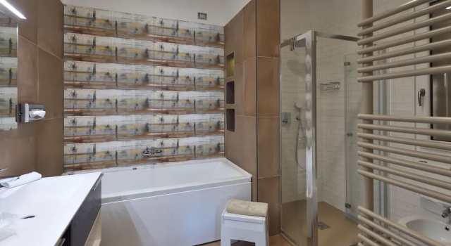 Двухместный номер Deluxe с балконом и с частичным видом на море Hotel Pietra di Luna