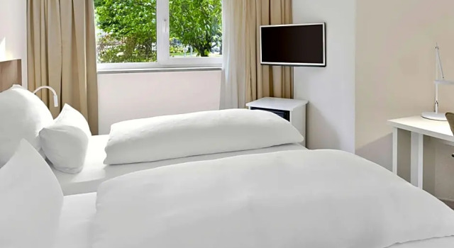 Одноместный люкс с красивым видом из окна DORMERO Hotel Fürth