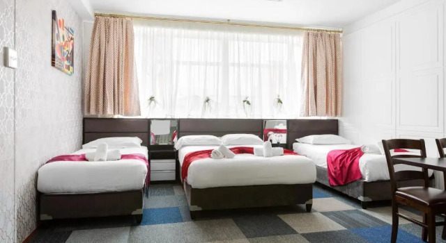 Четырёхместный номер Standard Central Hoxton Shoreditch