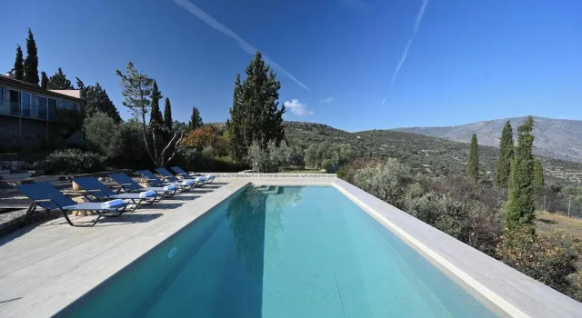 Rosmarino Villa Galaxidi, Reserva ahora Villa Hoteles en Fokida con piscina, Piscina