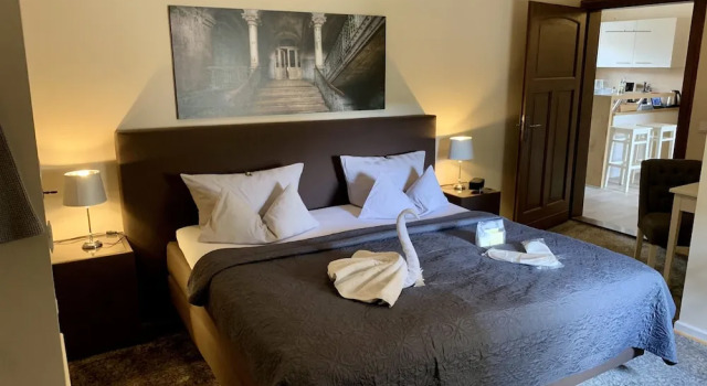Апартаменты Deluxe с балконом Villa Le Palais Quedlinburg