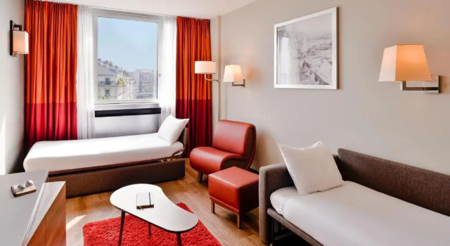 Апартаменты c 1 комнатой Aparthotel Adagio Genève Mont-Blanc