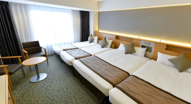 Четырёхместный номер Deluxe Narita Tobu Hotel Airport