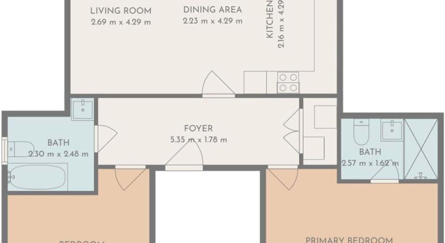 Апартаменты Newly Refurbished 2 bed With Fantastic View
